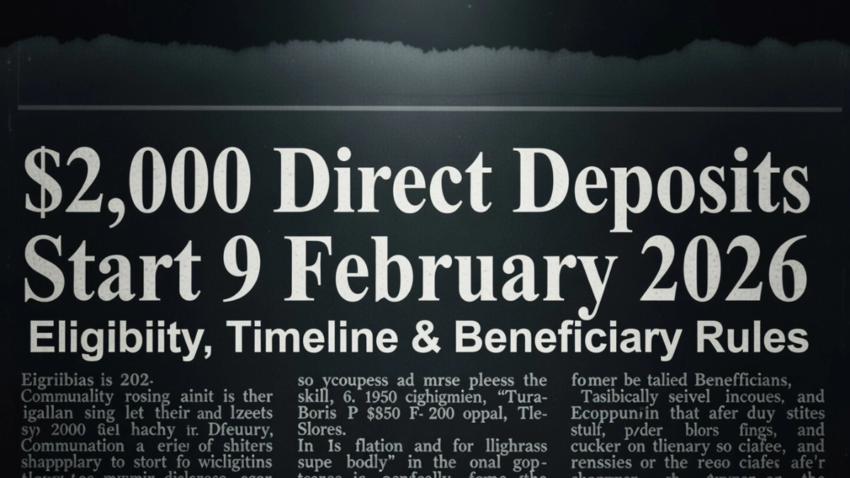 February 2026 IRS deposit