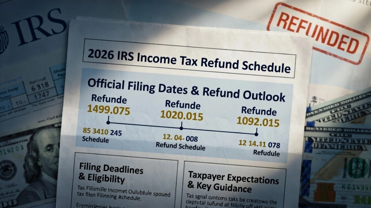Tax refund timeline 2026